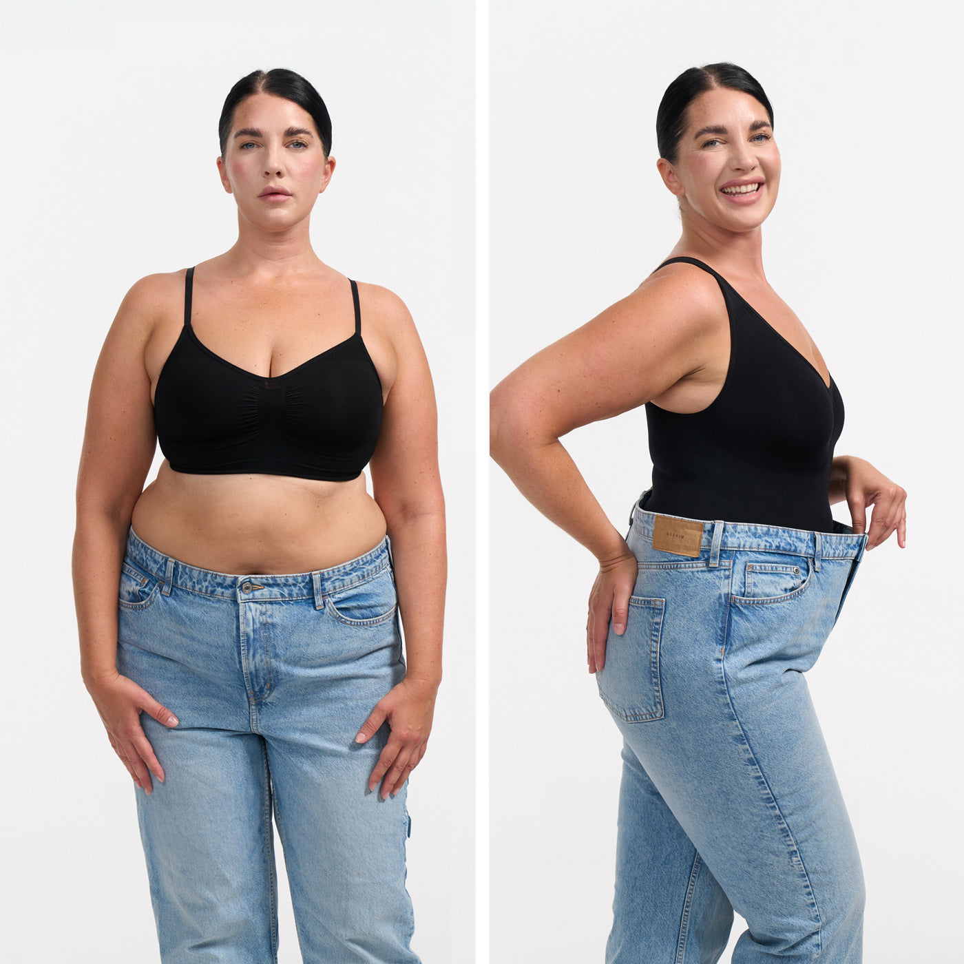 Body modellante con pantaloncino