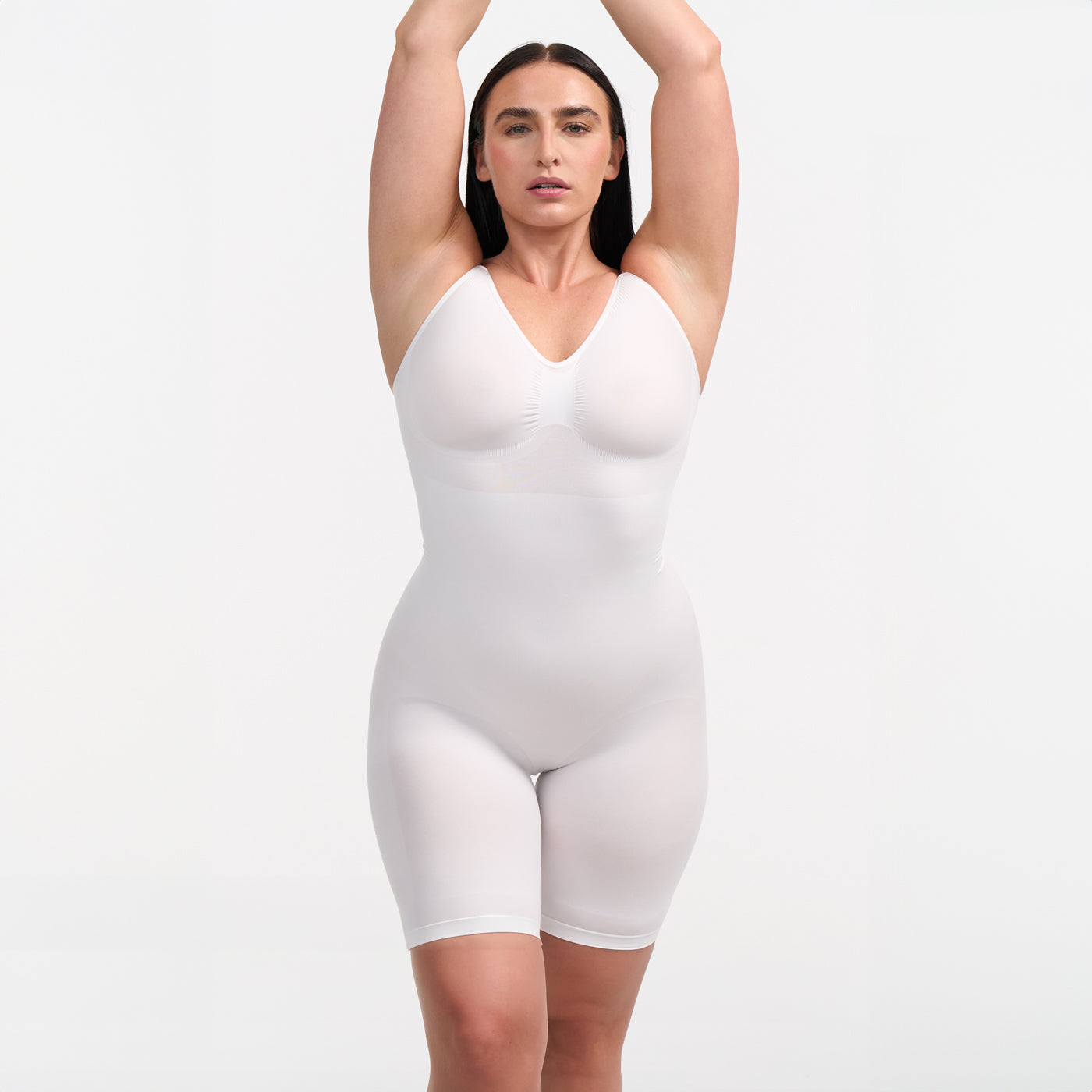 Body modellante con pantaloncino
