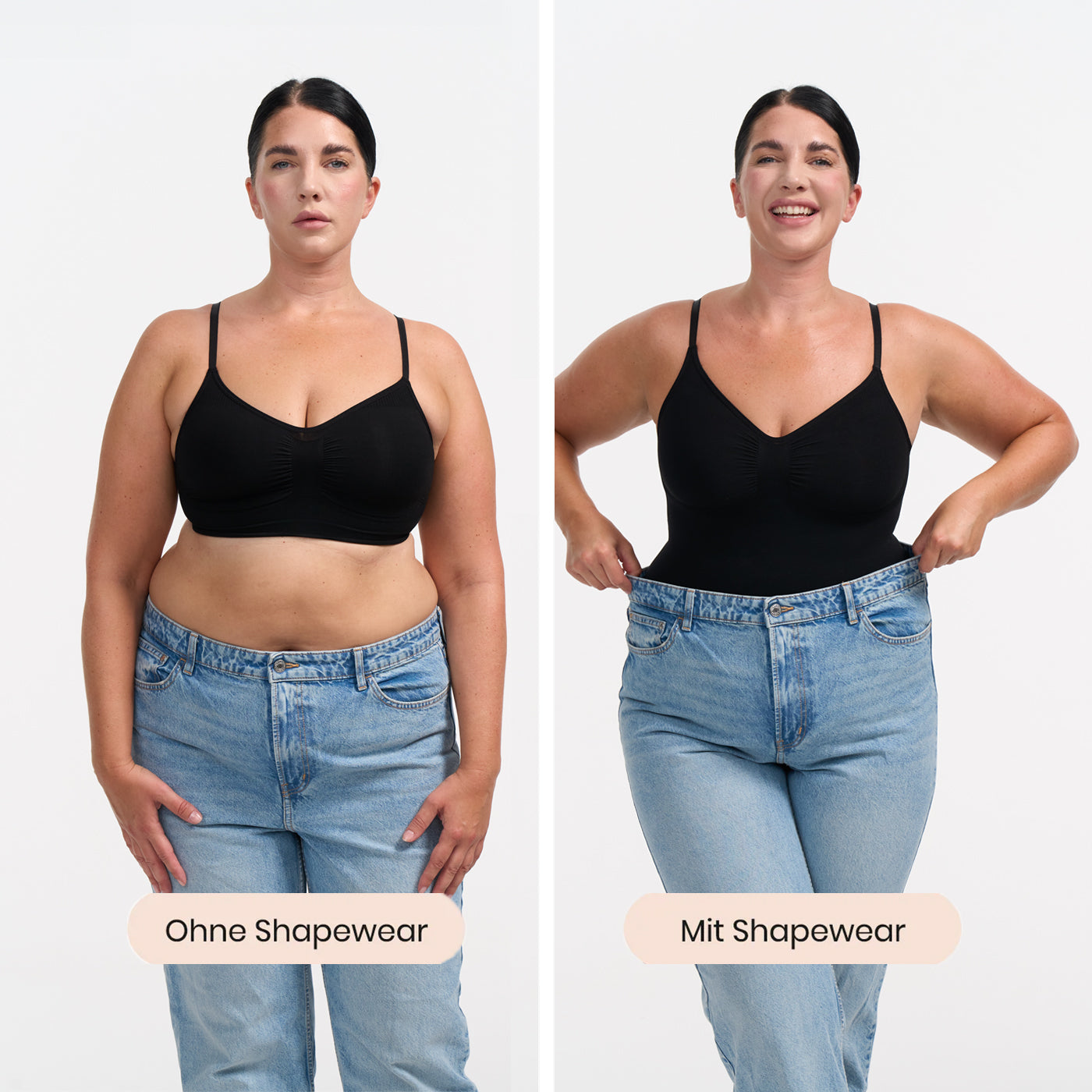 <tc>Tuta Body modellante con pantaloncini</tc>