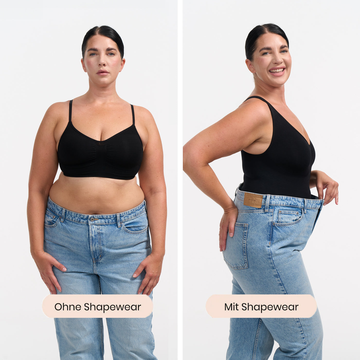 <tc>Tuta Body modellante con pantaloncini</tc>