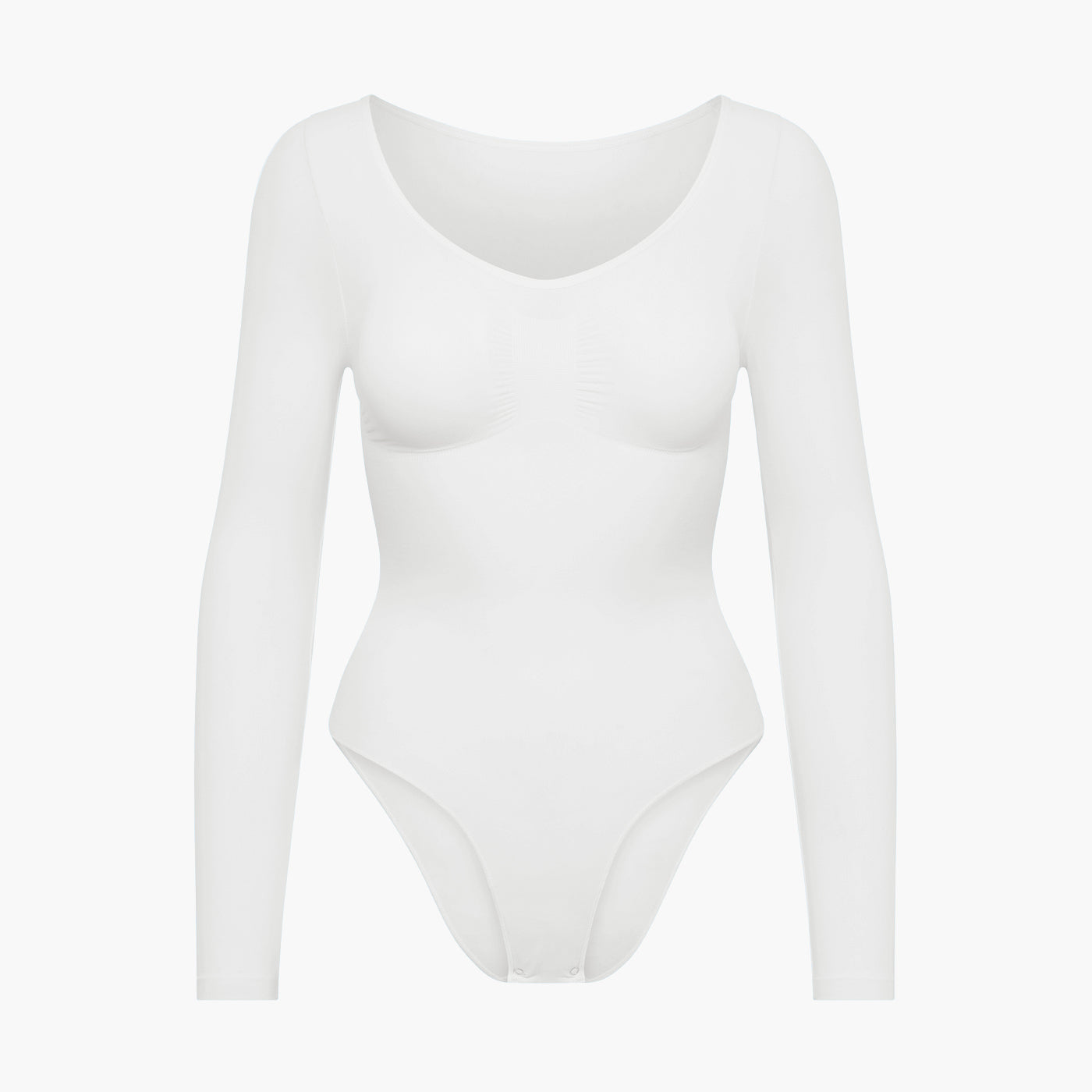 <tc>Body modellante a maniche lunghe con slip</tc>