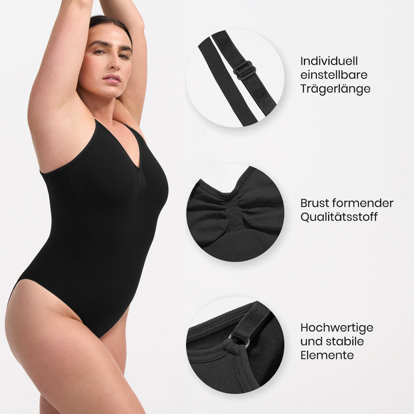 Bodysuit Sculpting Shapewear mit Slip