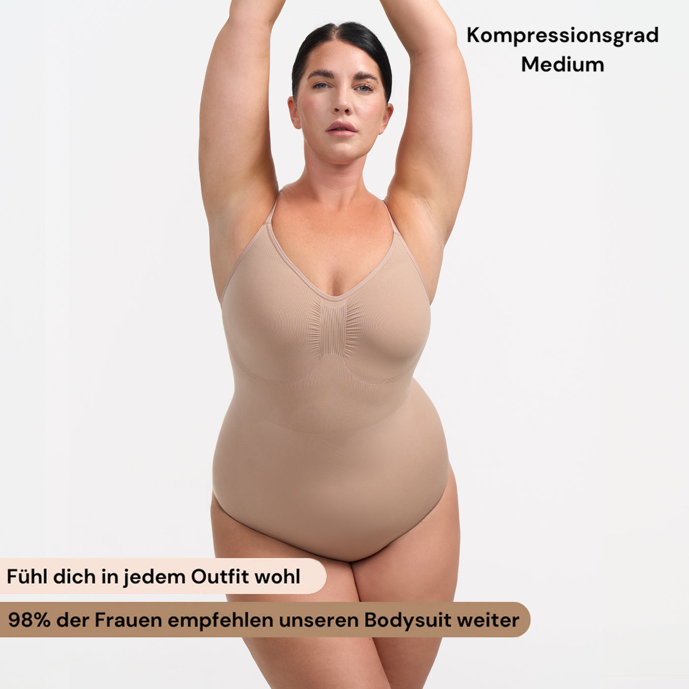 Bodysuit Sculpting Shapewear mit Slip