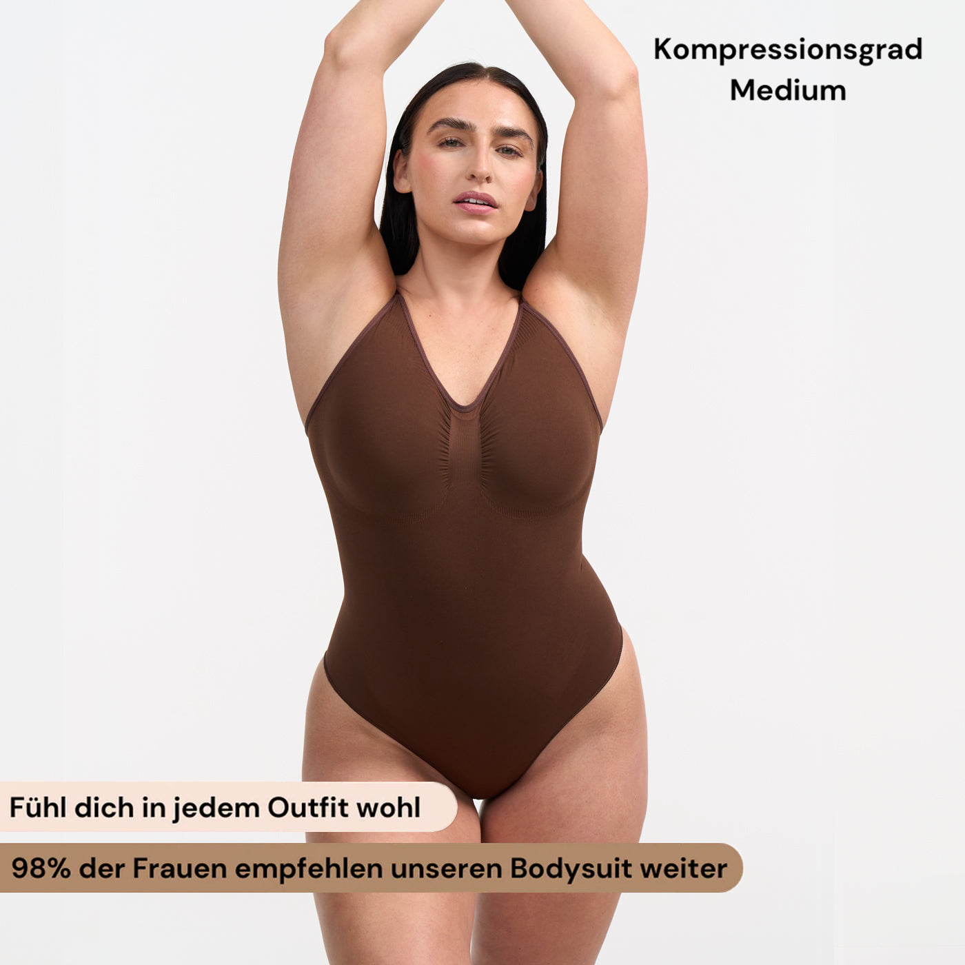 Bodysuit Sculpting Shapewear mit Slip